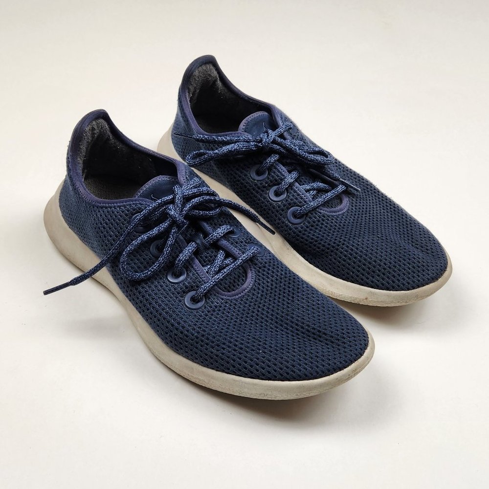 Allbirds Navy Blue Tree Runners Shoes Men's 10